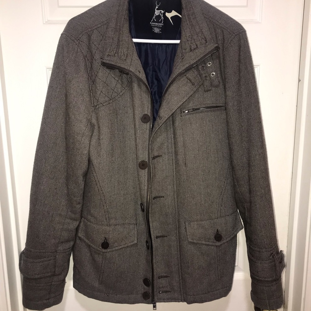 Kane & Unc Men’s Military Type Jacket Size Lrg